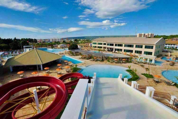 דירות קאלדס נובאס Lacqua Di Roma Com Piscina De Ondas Junior מראה חיצוני תמונה